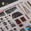 KELIK K72150 Bristol Beauhfighter TF.X - interior 3D decals for Airfix kit 1/72